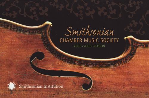 Brochure cover for 2005-2006 Season