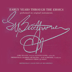Album cover for Beethoven: Early Years through the Eroica