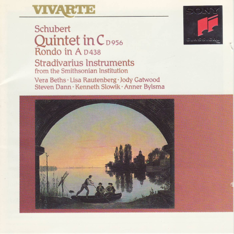 Schubert Quintet in C cover