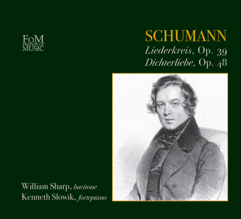 Robert Schumann: Liederkreis, Op. 39 & Dichterliebe, Op. 48 cover